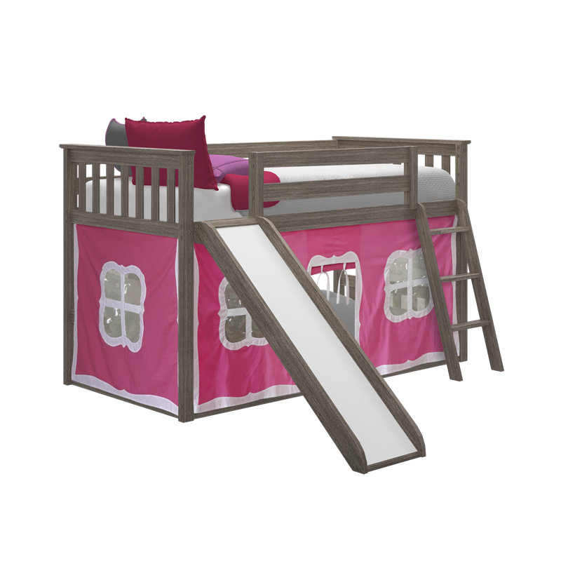 Isabelle & Max™ Meneses Twin Over Twin Solid Wood Bunk Bed by Isabelle